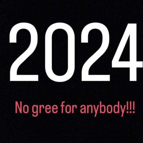 No-gree-for-anybody